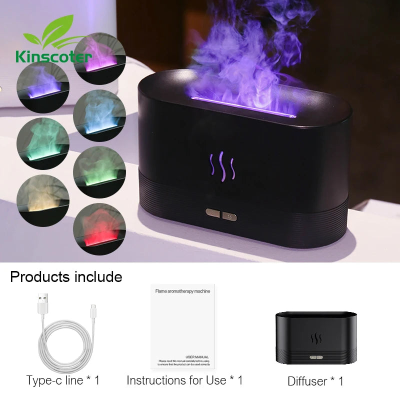 A Kinscoter Flame Aroma Diffuser