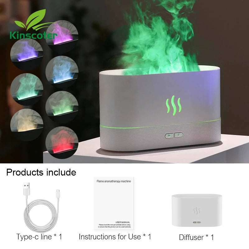 A Kinscoter Flame Aroma Diffuser