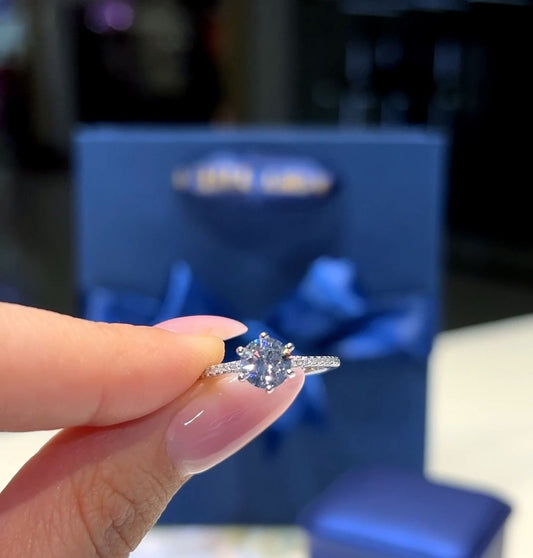 A Teddy Bear with Daimond Ring