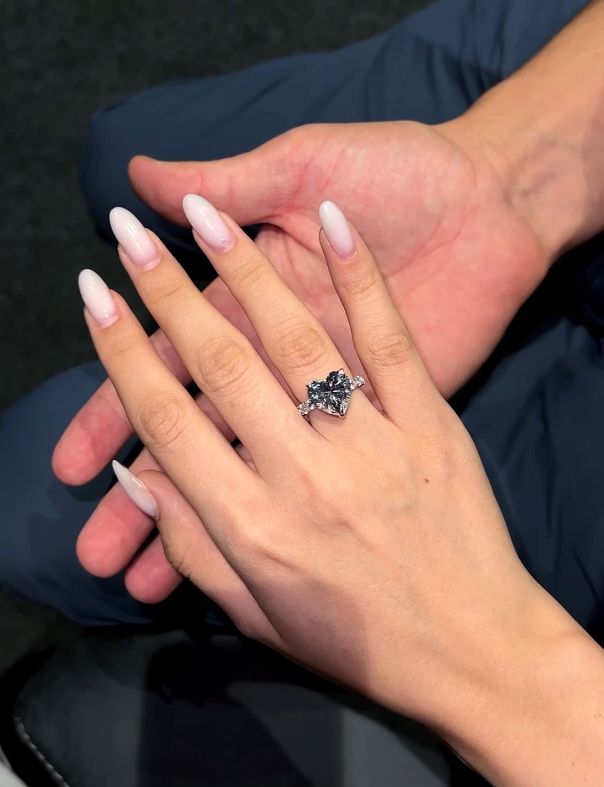 A Teddy Bear with Daimond Ring